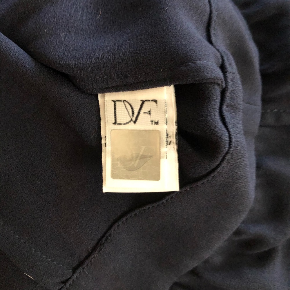 Diane von Furstenberg Lucy Crepe Jumpsuit - sz 4 - Picture 5 of 5